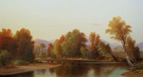 Benjamin Champney On the Saco oil painting image